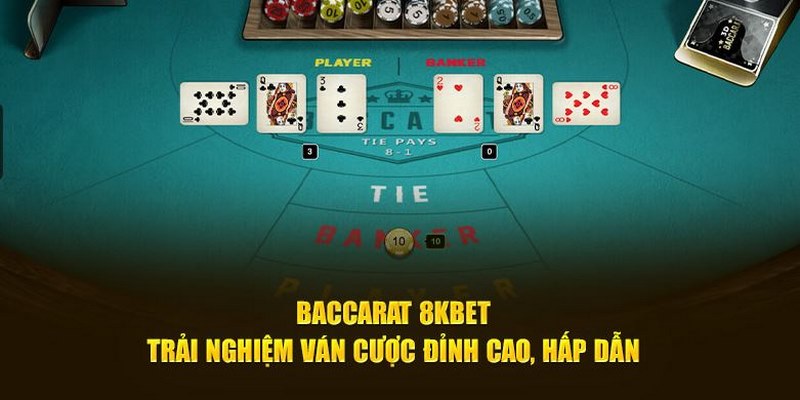 Baccarat là trò chơi quen thuộc và nổi bật tại casino online